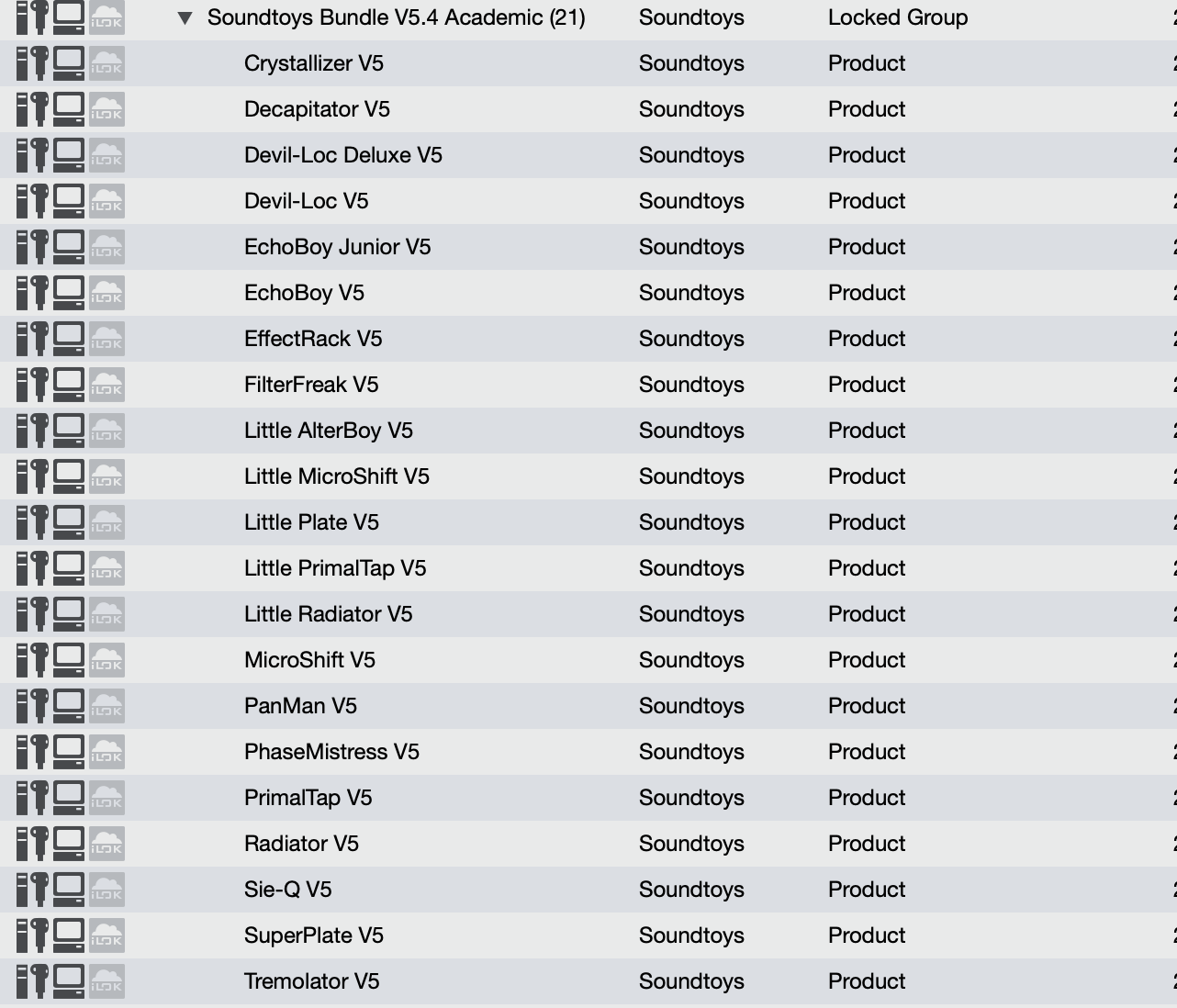 Soundtoys Soundtoys V5 bundle